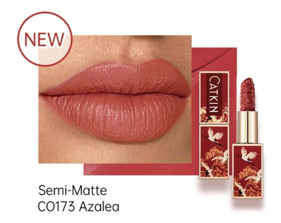 CATKIN Makeup Velvet Matte Lipstick, Hydrating Long‑Lasting Creamy Smooth, for Halloween Cosplay & Party Lip Looks