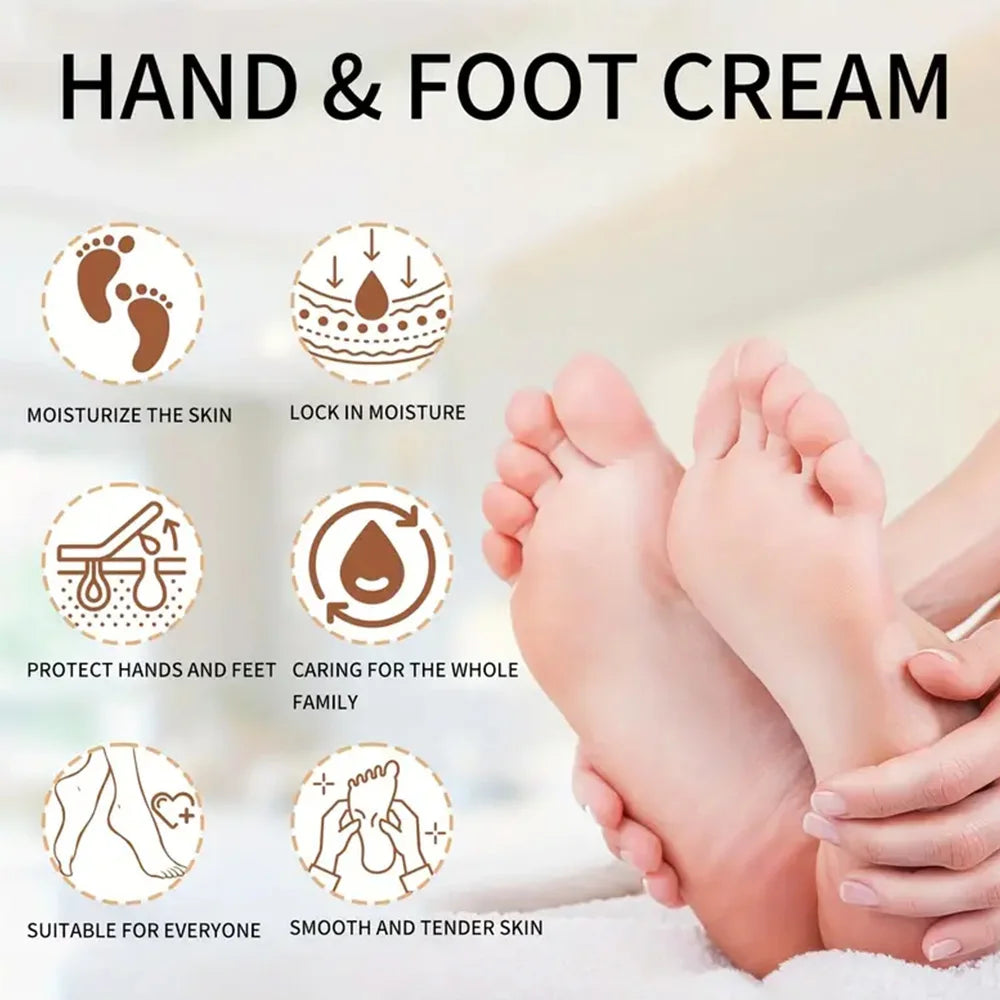 YOUNGCOME Lavender Hand and Foot Care Moisturizing Cream deeply Nourishes The Skin Remove Dead Skin Improving Dryness Roughness