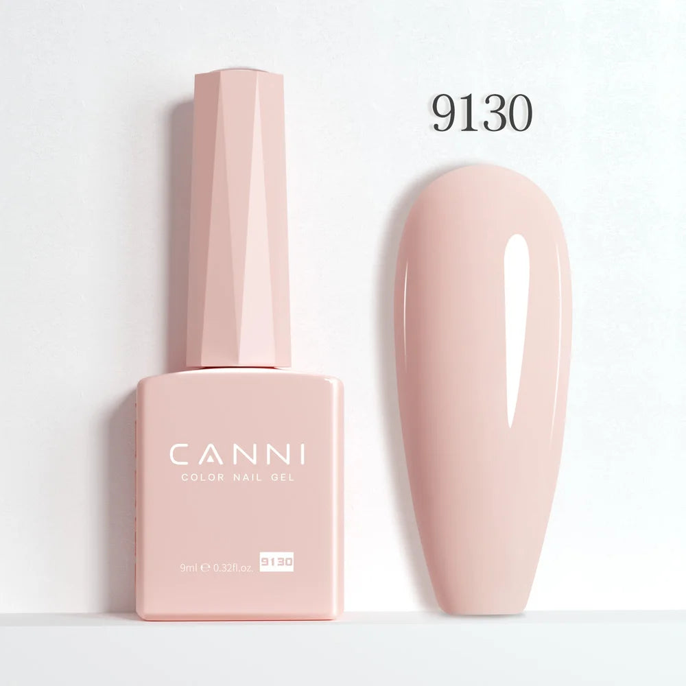 CANNI Nail Gel Polish HEMA FREE TPO FREE Summer Colors Semi Permanent Soak Off UV LED Self-leveling Great Coverage Gel Varnish