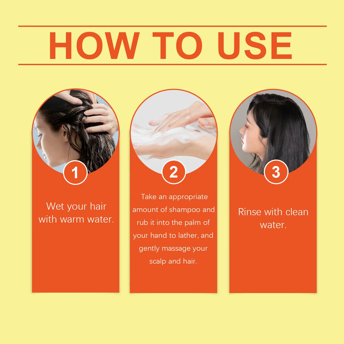 EELHOE Sulfur Shampoo Strengthen Roots Oil Control Fluffy Hair Moisturizing Mild Formula Itch Deeply Clean The Scalp 227g