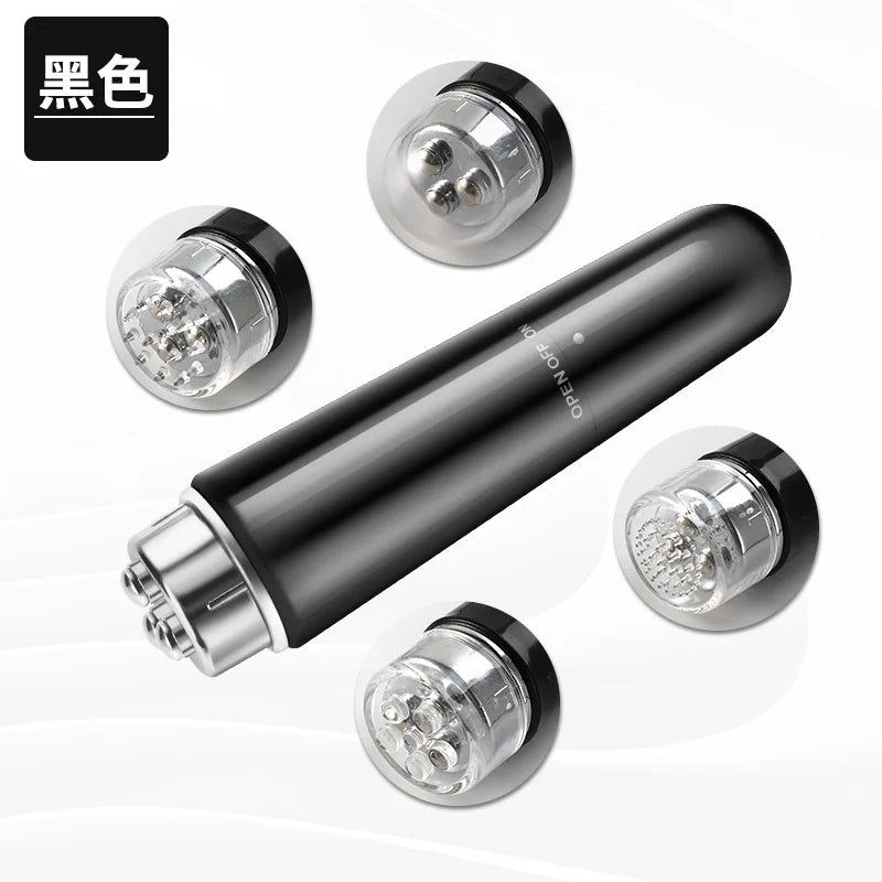 4 in 1 Electric Eye Massager Micro Vibration Facial Beauty Instrument for Relax Eye Dark Circles Eye Bags Puffiness Eye Massage