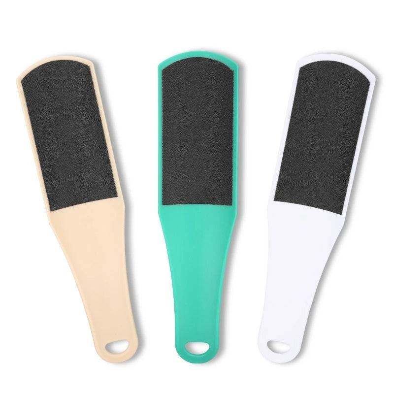 Double-sided Professional Curved Foot Scrub Board Dead Skin Removal Tool Foot Scraper Household Plastic Foot Scrubber  Foot Care