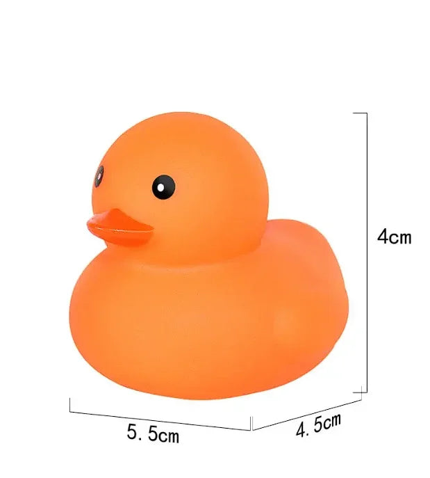1pcs Rubber Duck Floating Squeaky Duckies Gift for Shower Infants Party Decoration