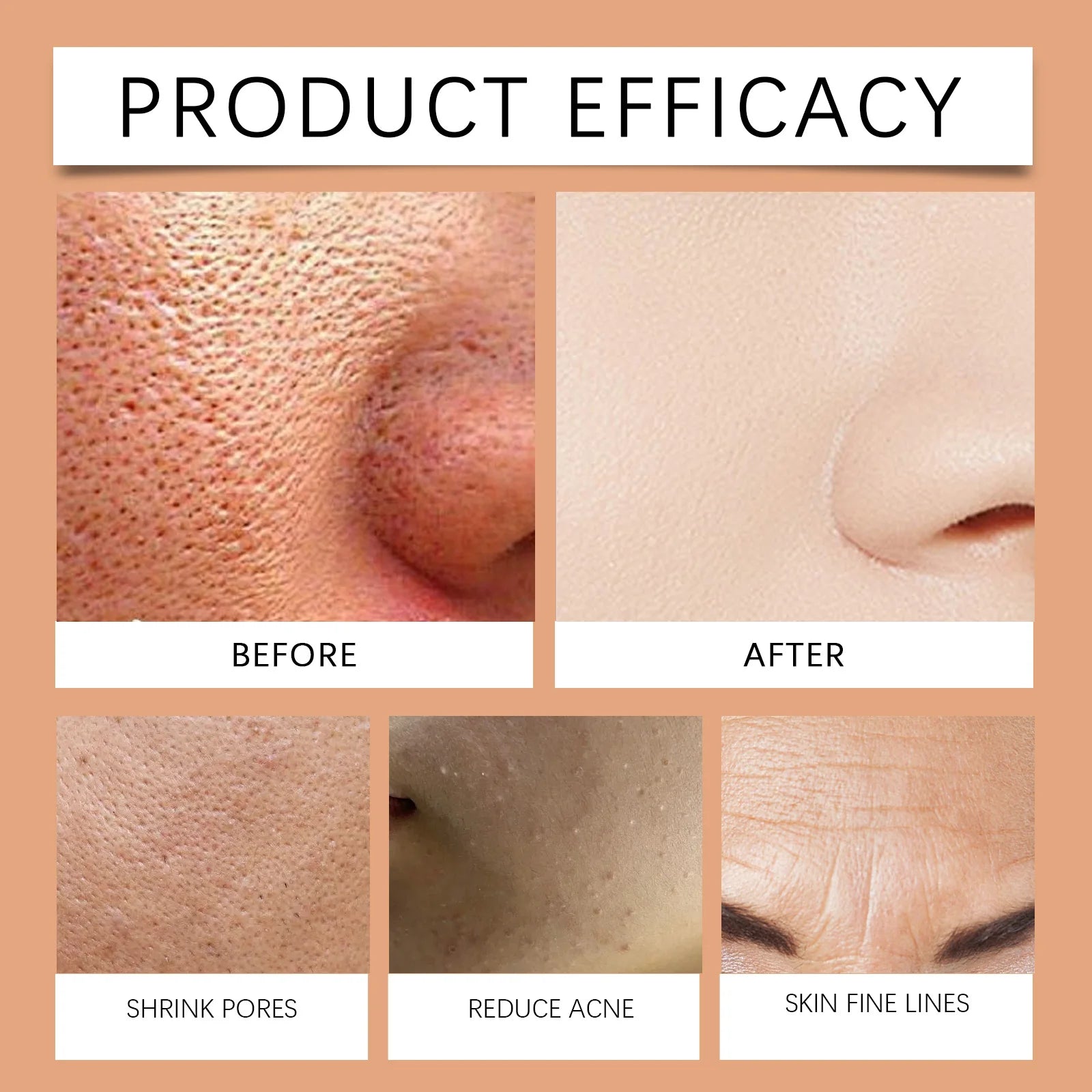 Orange Exfoliating Gel Brighten Facial Exfoliant Lighten Dark Skin Spots Acne Blackhead Remover Oil Control Smooth Face Cleanser