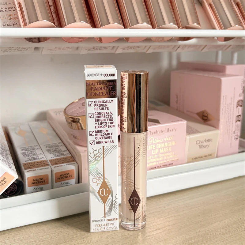 Best Seller CT Liquid Concealer Matte High Coverage Waterproof Oil Control Moisturizing Long-Lasting Natural Concealer Cosmetics
