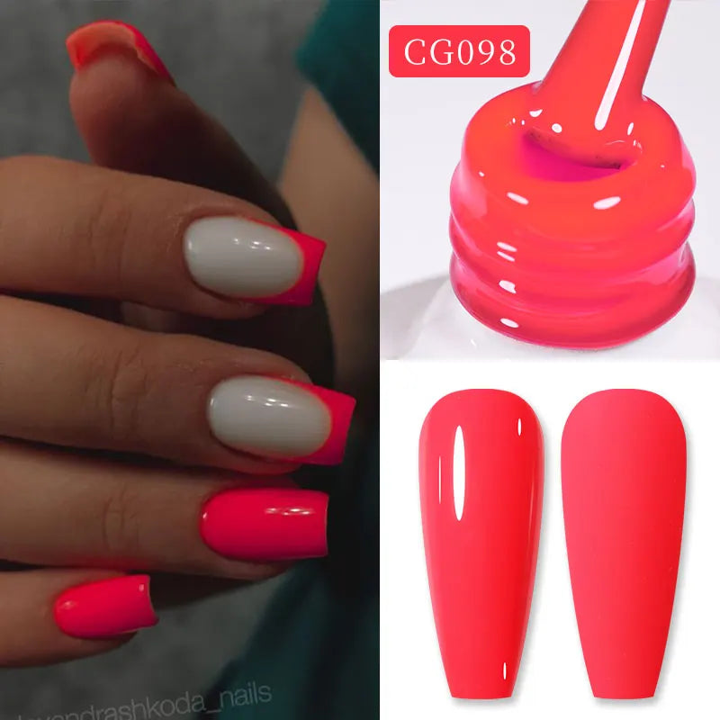 BORN PRETTY Sweet Spring Summer Color Gel Nail Polish 10ml Light Pink Green Yellow Long Lasting Varnis Semi Permanent For Nails