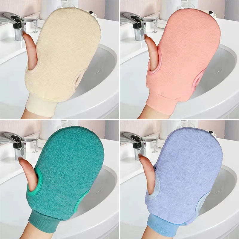 Shower Exfoliating Gloves Peeling Mitten Bath Towel Northeast Dead Skin Scrubber Body Peeling Korean Pad Exfoliating Glove Scrub