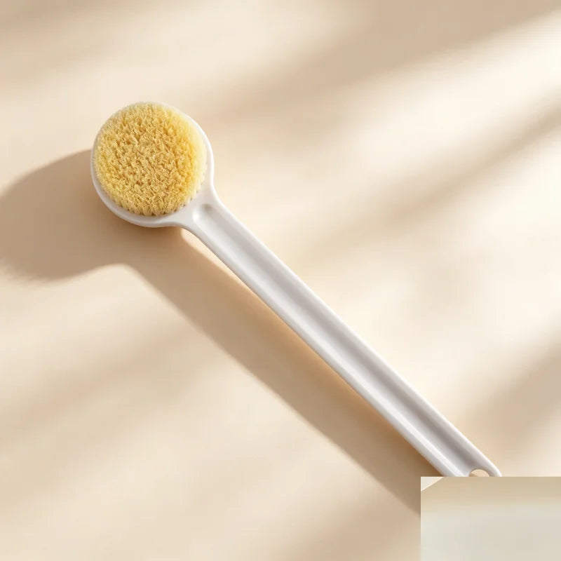 Long Handle Back Brush for Shower Soft Bristles Body Exfoliating Bath Brush Skin Health Shower Back Scrubber Bath Supplies
