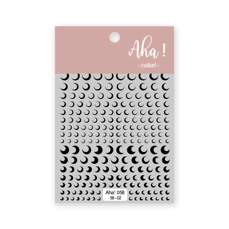 1pc Cute White Cloud Nail Stickers Ultra Thin Nail Art Stickers Self Adhesive Decals Star Moon/Flower/Clouds Kawaii Nail Decals