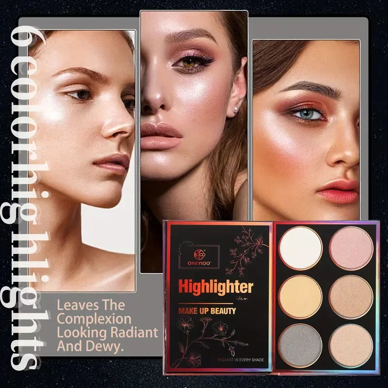 All-in-One Professional Makeup Kit Eyeshadow Palette with Highlighter Contour Powder Matte Shimmer Cosmetic Set for Daily Makeup