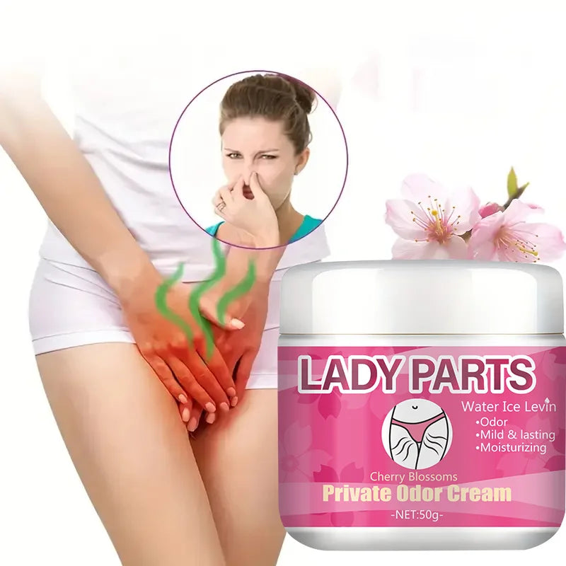 50g* Women's Care Cream Contains Glycerin and Mineral Oil, Gently Deodorizes and Cleanses the Body's Skin, Keeping It Fresh and Moisturized, and Cares for the Skin, for Daily Use