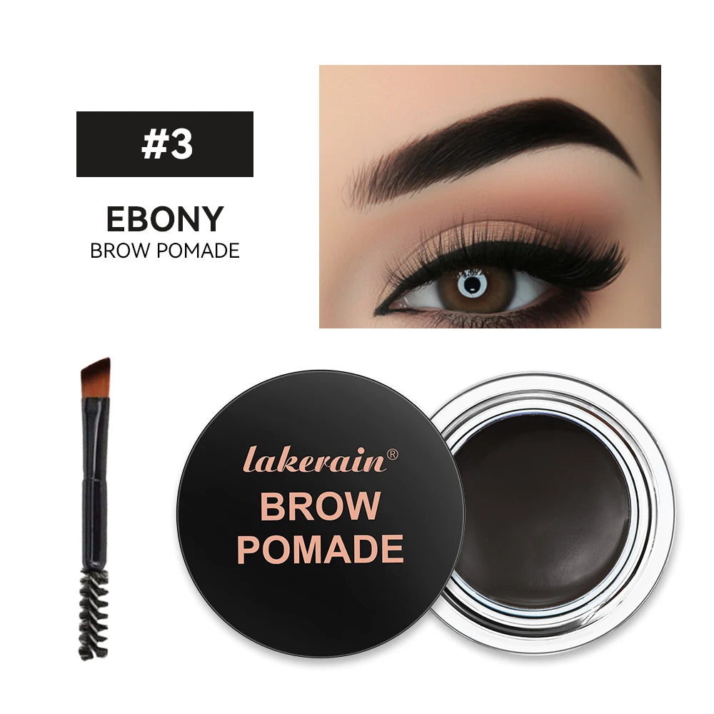 Wild Eyebrow Cream Smooth Styling Eyebrow Pomade Setting Eyebrow Wax Smudge Proof Eyebrow Dye Cream