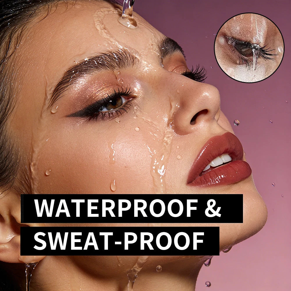 Black Volumizing Mascara Lengthening Eyelash Extension Waterproof Lasting Eye Lashes Mascara Korean Cosmetics Smudge-proof