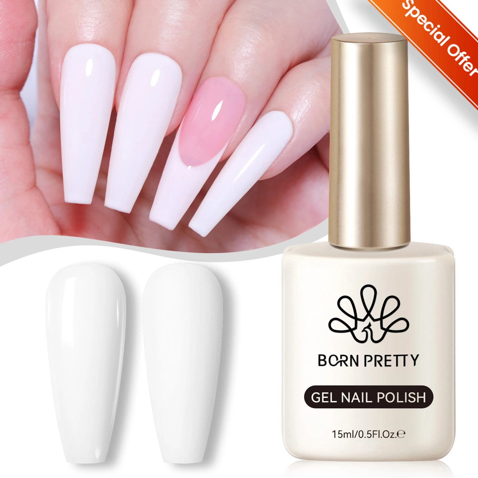 BORN PRETTY 15ml Red Cat Magnetic Gel Nail Polish Gold Glitter Shine Soak Off UV Gel Nail Art Varnish NailSupplies