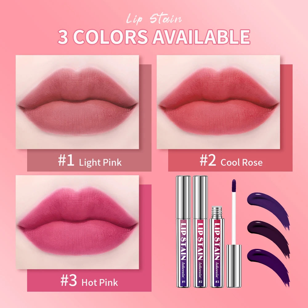 Peel Off Lip Stain Matte Lip Tint for Lips Liquid Lipstick 24 Hours Water Resistant Lipsticks Makeup Cosmetics Ink Inks