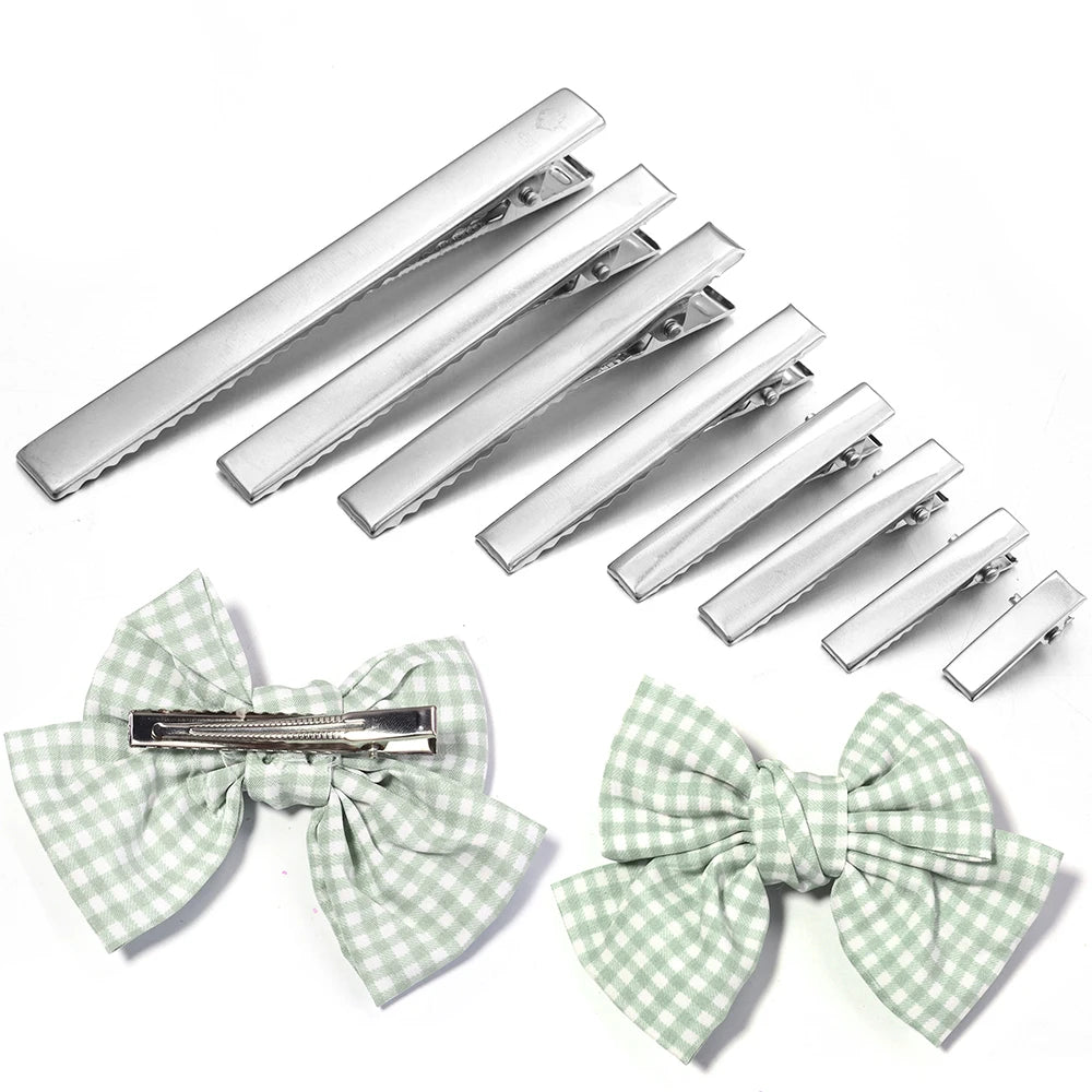 20-50pcs Metal Hair Clips Alligator Clips Hairpins Barrettes For DIY Jewelry Ornament Girls Women Hair Styling Tools Accessories