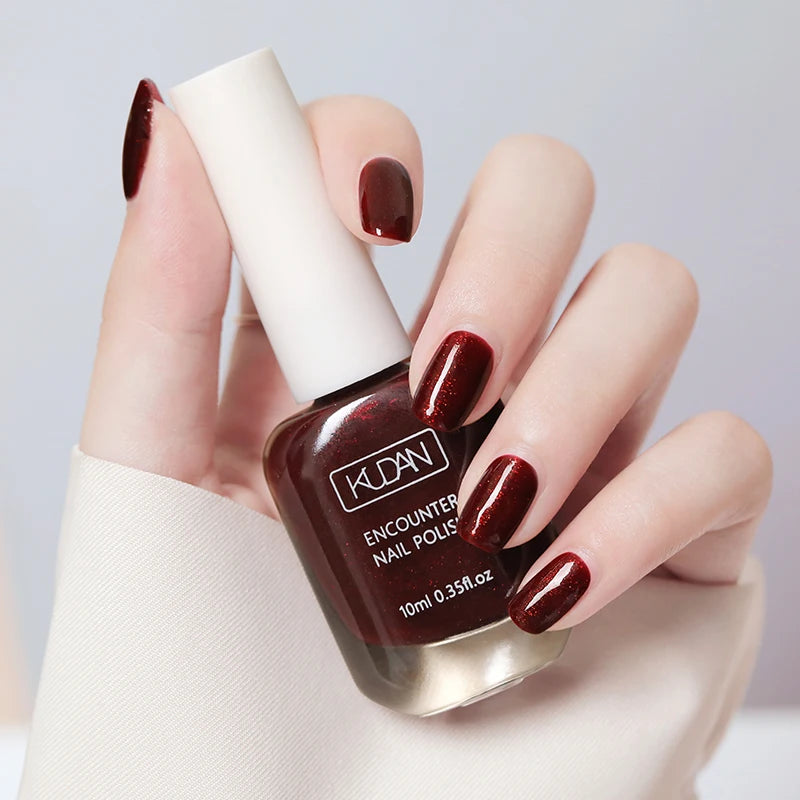 10ml Peel Off Water-Based Nail Polish Fast Drying Long-Lasting Healthy Brightening Effect Long Lasting Nails No Need Lamp Cure