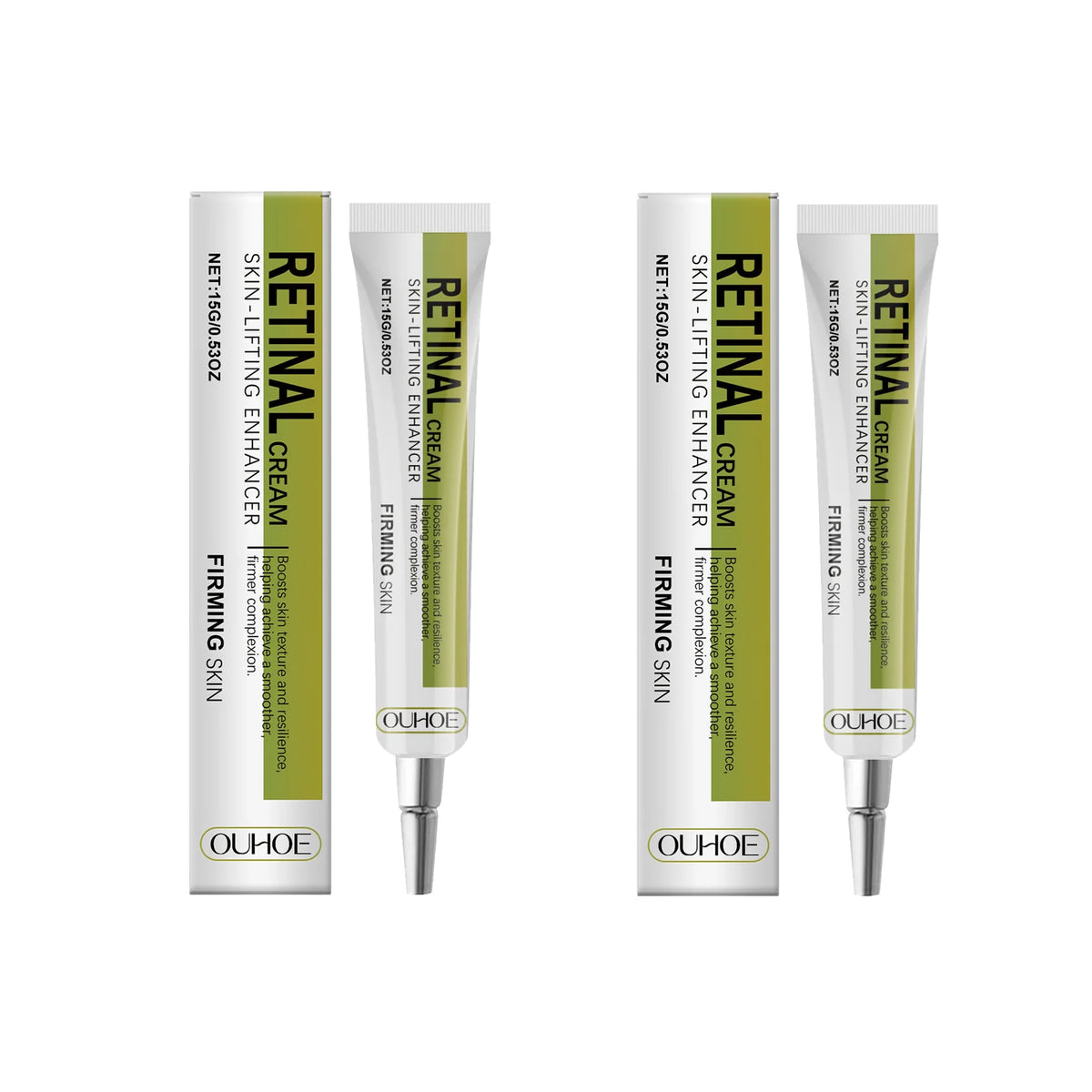 Korean Skincare Retinol Cream Brightening Firming Moisturizing Face Neck Day Night Lightweight Fast Absorbing Skin Care