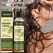 Rosemary Hair Regrowth Shampoo Thickening & Strengthening Shampoo with Hydrolyzed Keratin for Thinning Hair & Hair Loss