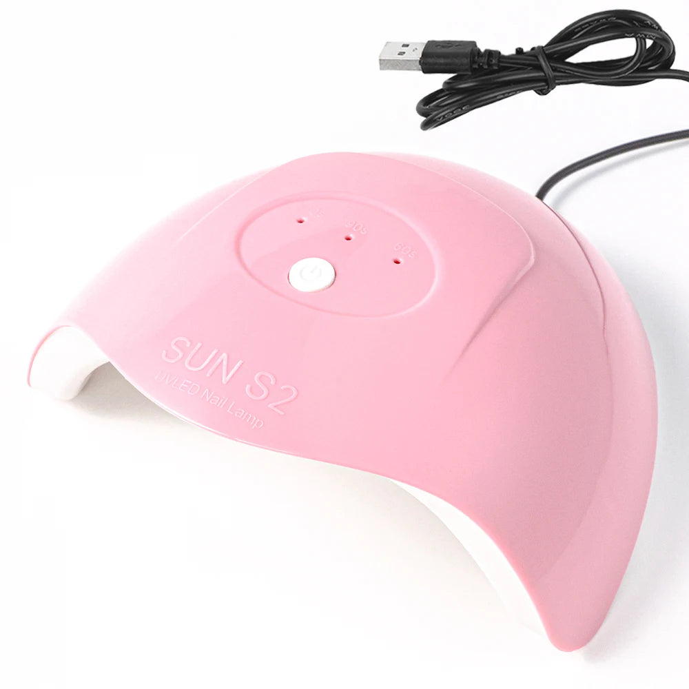 Professional UV LED Lamp for Nails Gel Drying Machine Nail Home Use Light UV Dry Gel Varnish USB Manicure Dryer Equipment Tools
