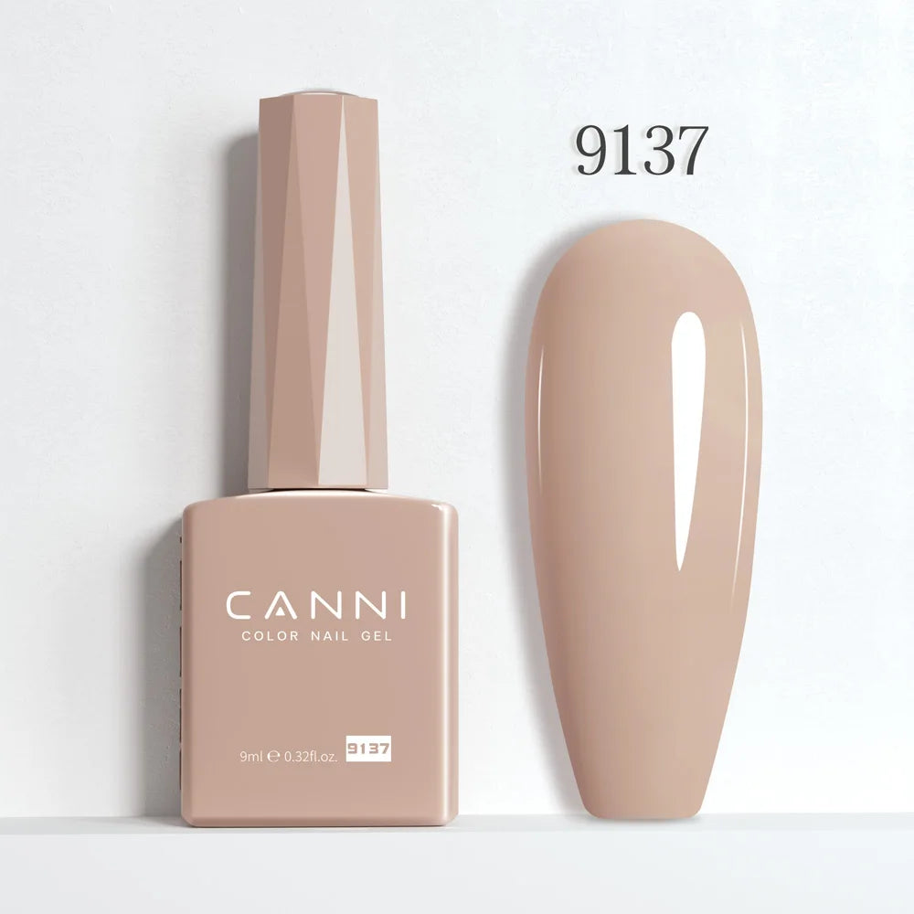 CANNI Nail Gel Polish HEMA FREE TPO FREE Summer Colors Semi Permanent Soak Off UV LED Self-leveling Great Coverage Gel Varnish