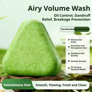 Natural Herbal Shampoo Soap Usman Grass Handmade Soap Hair Nourishing, Oil Control, Strengthen Hair Root Solid Shampoo