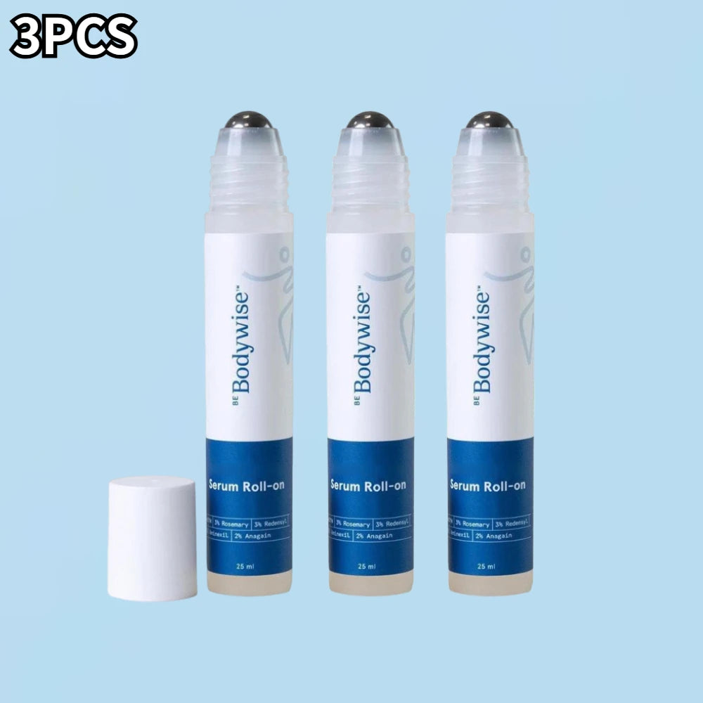 Body.wise Rosemary Roll-on Hair Care Essence - Nourishing, Anti-Frizz, Strengthening Roots, Scalp Treatment, For All Hair Types