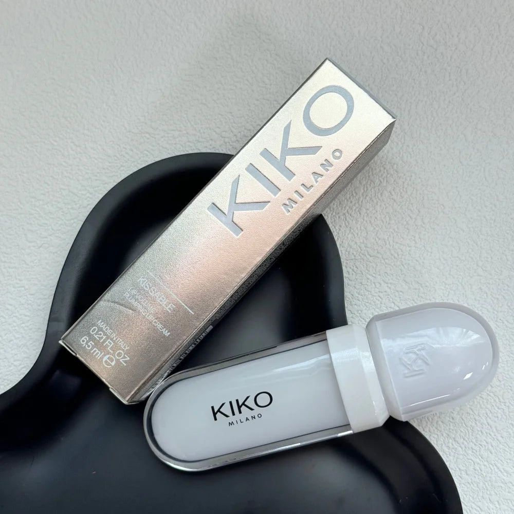 Kiko Double Headed Lipstick Transparent Mirror Non Fading Non Stick Cup Lip Gloss Milk Tea Bean Paste Naked Nature Lip Makeup