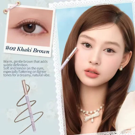 Flower Knows Moonlight Mermaid Waterproof Eyeliner Pen Super Slim Precise All Day Professional Liquid Eye Liner Pencil for Women