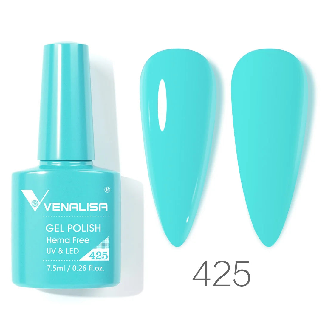 VENALISA 7.5ml Nail Gel Polish Sparkle Glitter Diamond Shining Summer Colors Semi Permanent Soak off UV LED Nail Gel Varnish