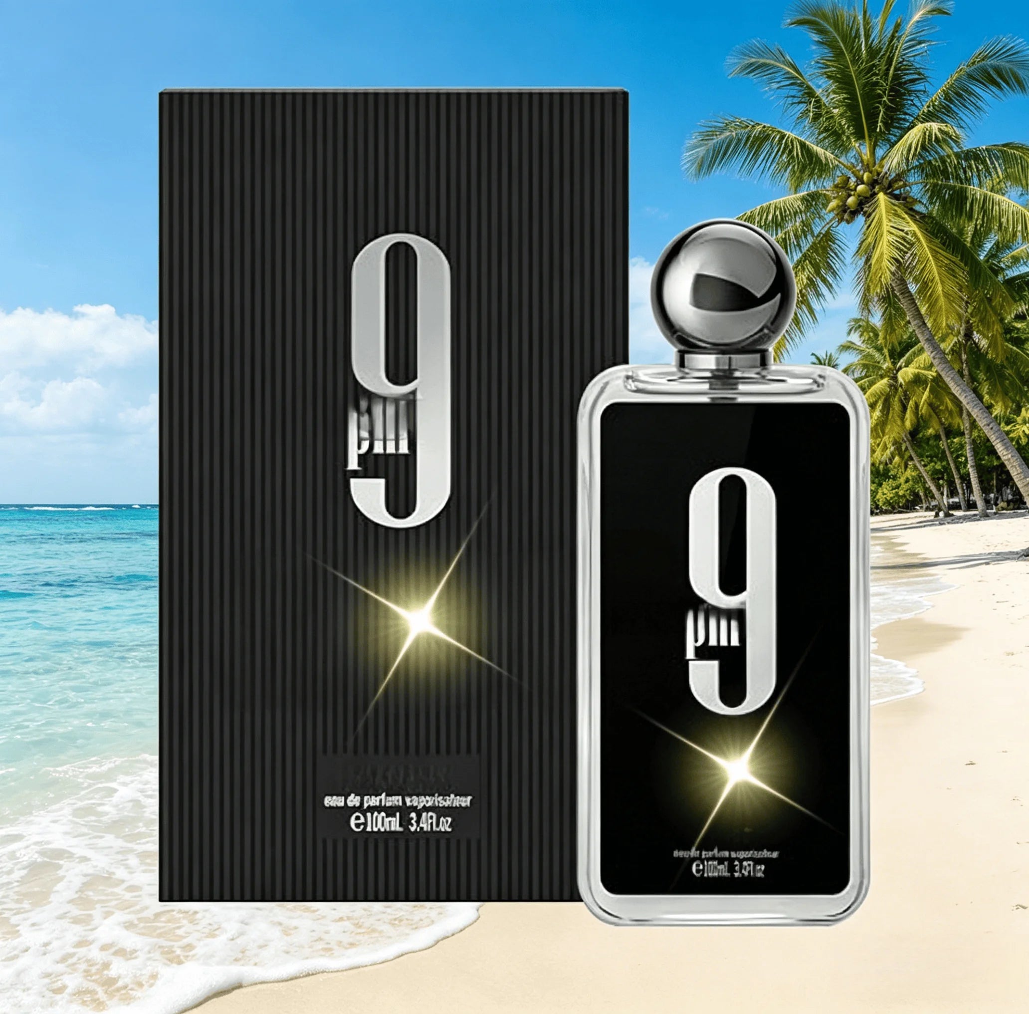 9PM Men's Perfume by Feronomas – 100ml Long-Lasting Gourmet Oriental EDP, The Ultimate Signature Scent