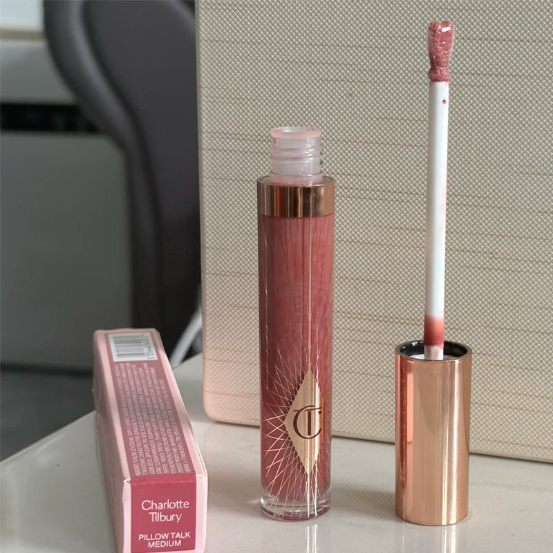 2026 CT Lip Gloss Collagen Lipstick Hydrating Soft Fluffy Head Blush Highlighter Concealer Eyeshadow Palette Fine Powder Texture