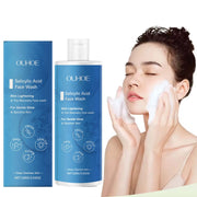 Salicylic Acid Facial Cleanser Acne Treatment Moisturizing Oil Control Skincare Face Wash Cleansing Pore Hydrating Skin Care