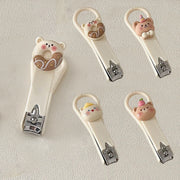Baby Cute Cartoon Animal Bear Nails Clippers Cutter for Kid Girls Portable Nail Scissor Clippers Beauty Trimmer Care Accessories
