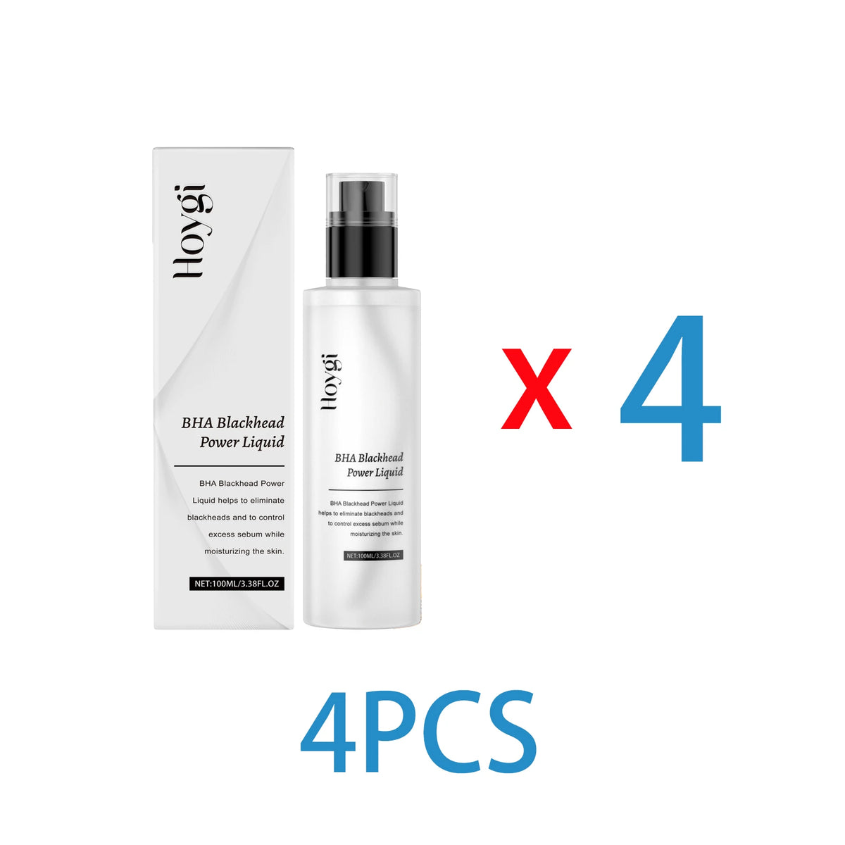 Salicylic Acid Exfoliating Toner 100ml Pore Minimizer Blemish Control Liquid Papaya Extract Hydrating Facial for Acne Prone Skin