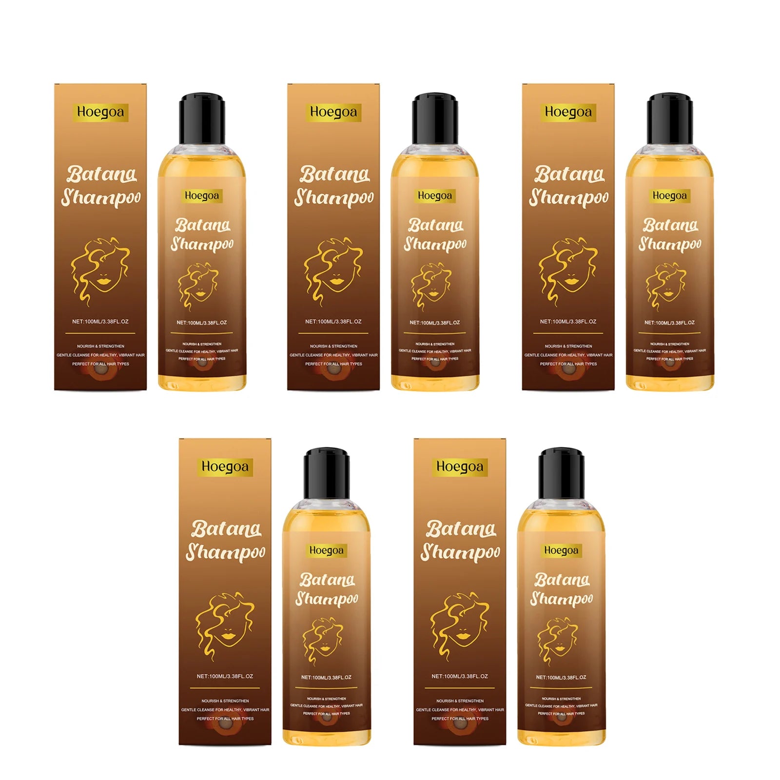 Batana Oil Shampoo Deep Cleansing Scalp Anti Dandruff Oil Control Strengthening Root Nourishing Volumizing Hair Growth Products