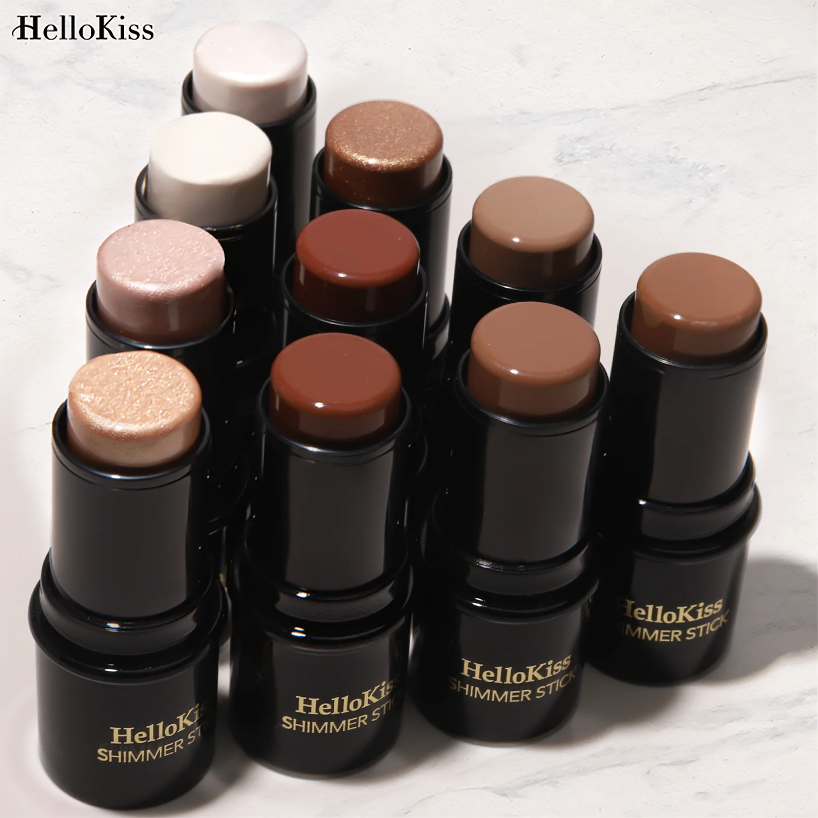 Face Bronzer & Contour Stick – Long-Lasting Smooth Formula for Sculpted Definition & Natural Warm Glow