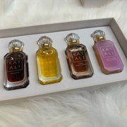 40ml Mini Perfume Set 4x10ml Vanilla Coconut Candy Floral Eau De Parfum Travel Gift Set Sweet Long Lasting Fragrance Women