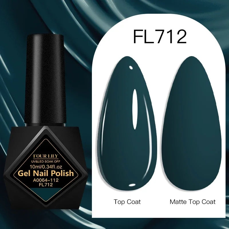 10ml Gel Nail Polish 162 Colors Nail Supplies Vernis Semi Permanent Nail Art Manicure Soak Off LED UV Gel Nail Varnishes Summer
