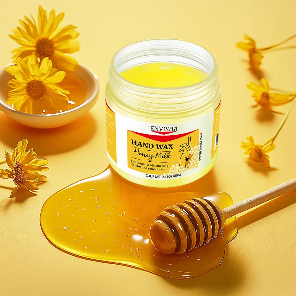 ENVISHA Beauty Health Skin Body Care Hand Mask Sakura Honey Deep Hydration Moisturizing Exfoliating Whitening Remove Dead Skin