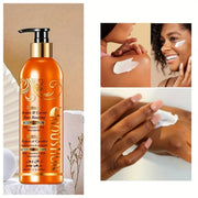 Moroccan Argan+Carrot Body Lotion Argan & Carrot Body Lotion 500ml Large Capacity Body Lotion Cream Hydrating Moisturizing Autum