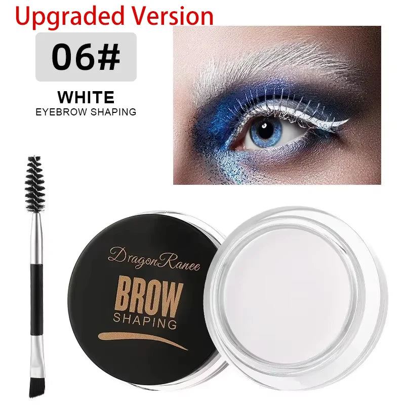 Matte Eyeliner Eyebrow Cream Gel Waterproof Long Lasting Contouring Brown Black Brow Cream Wild Eyebrows Cream Concealer