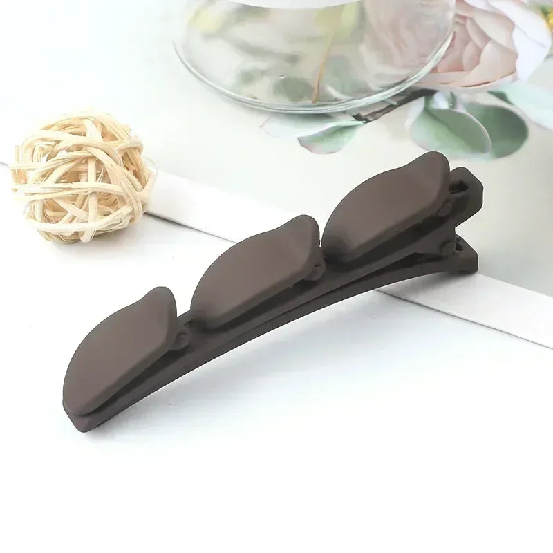 Double Layer Braided Hairpin Broken Hair Fixed Clip Women Girls Korean Fashion Hairpin Headband Hairpin Lazy Styling Accessories