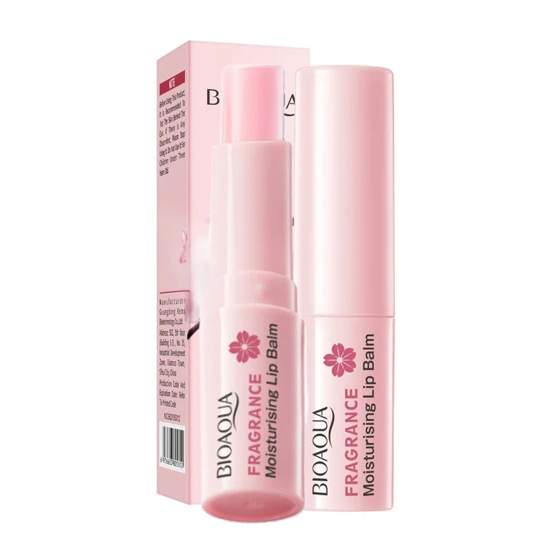 Sakura Moisturizing Lip Balm, Intense Moisturizing and Nourishing, Softens Lips, Prevents Dryness, Day and Night Care, Suitable for Both Men and Women, Lip Care