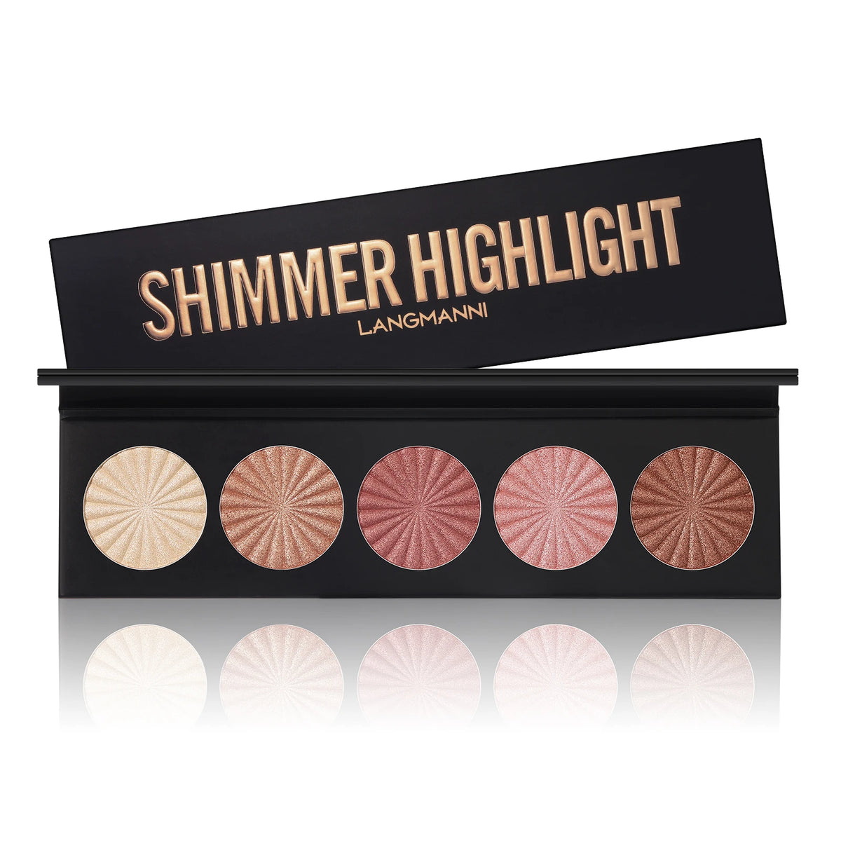 Highlighting and Contouring Palette 5 Colours All-in-One Makeup Palette Stereoscopic Natural Highlighting Makeup Palette