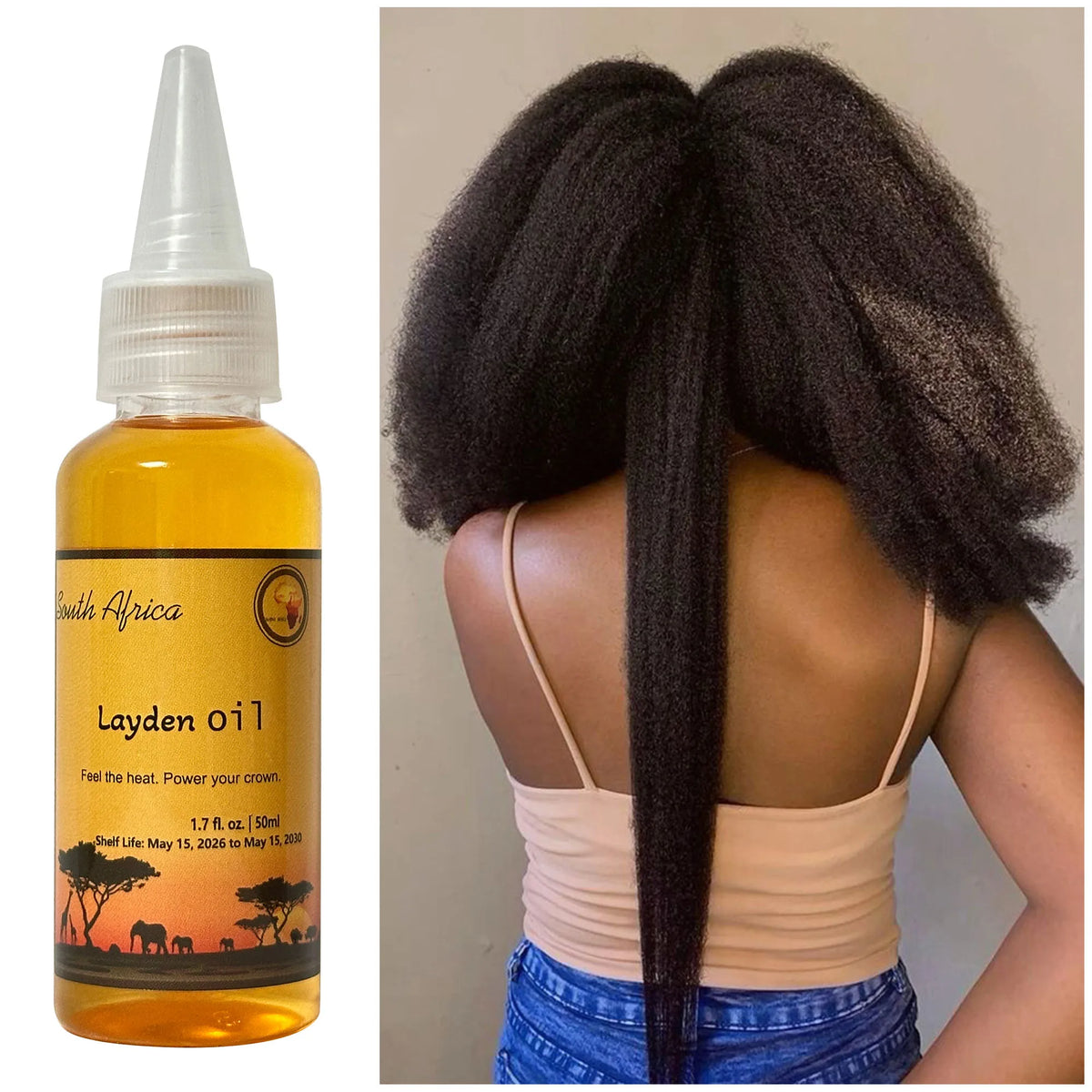 Artisanal Traditional Powerful Hair Nourishing Oil Giving Africans Long Natural Hair