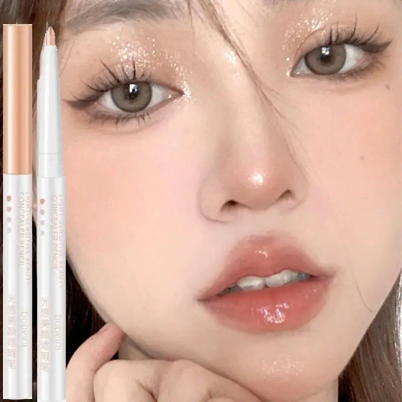 Moisturizing Eyebrow and Lip Concealer Pen Full Coverage Waterproof Contour Face Acne Scar Concealer Stick