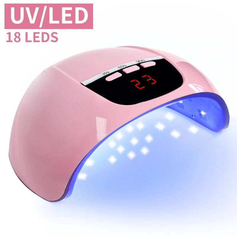 Professional UV LED Lamp for Nails Gel Drying Machine Nail Home Use Light UV Dry Gel Varnish USB Manicure Dryer Equipment Tools