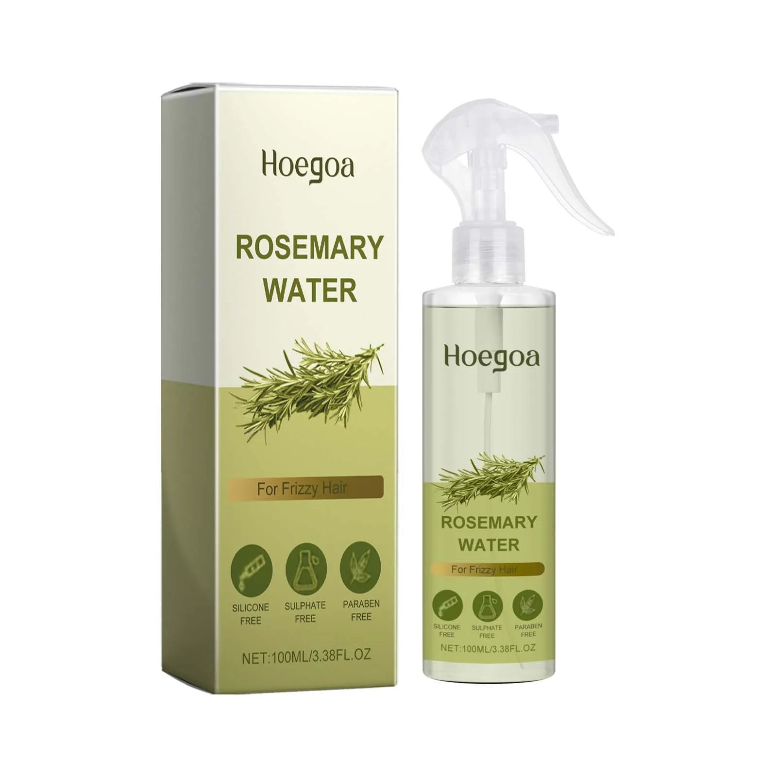 Hair Conditioner Spray Rosemary Smooth Lightweight Moisturizing Soft Fragrance Retention Toughness Damage Hair Repair Solution