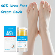 60% Urea Foot Cream Stick Moisturizing Exfoliating Soften Relieve Drying Cracked Heel Repair Deep Hydration Foot Skin Care